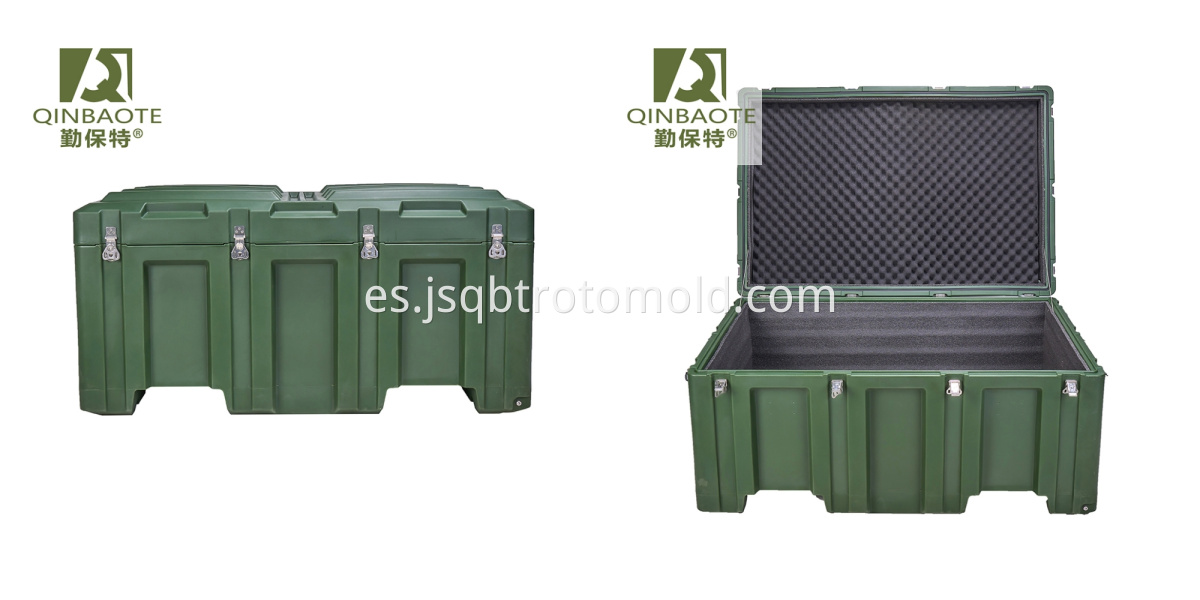 Large safety rotomolding case